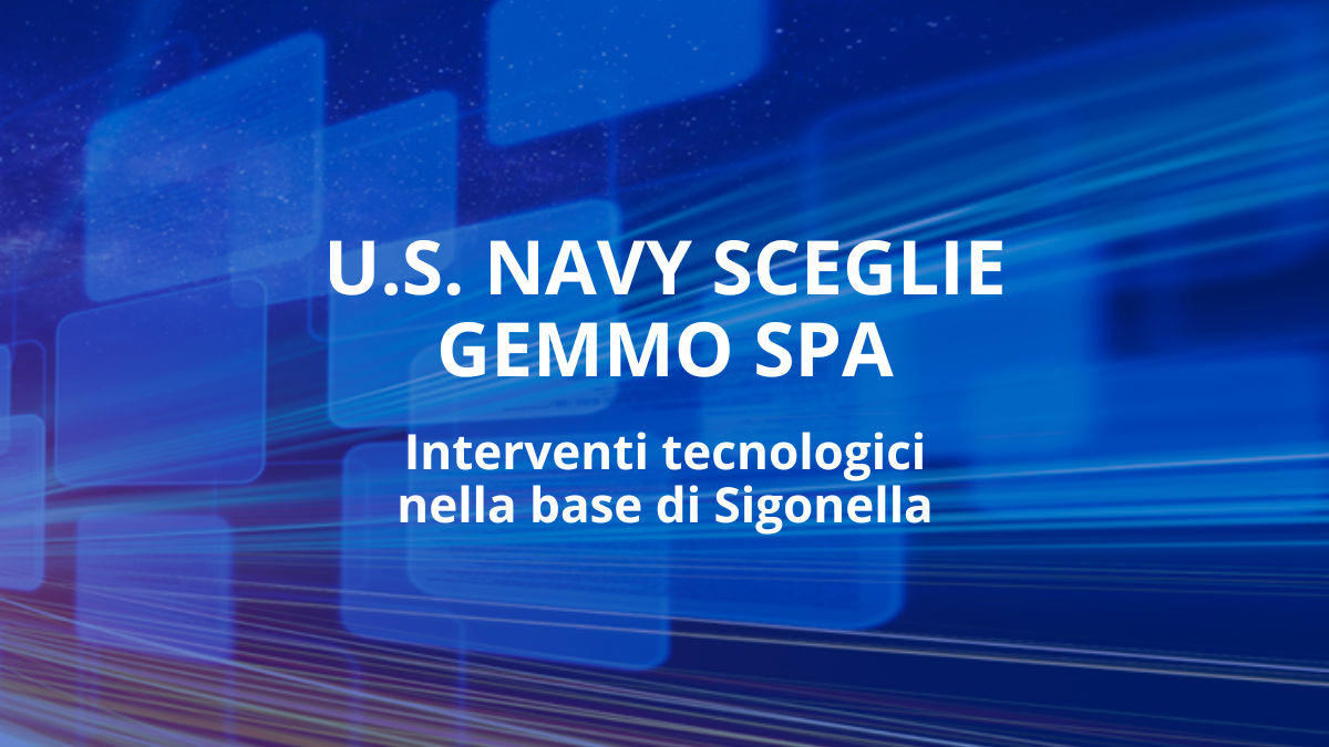 US Navy sceglie Gemmo SpA
