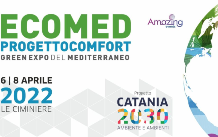 Locandina ECOMED 2022 Progetto comfort, ambiente e ambienti